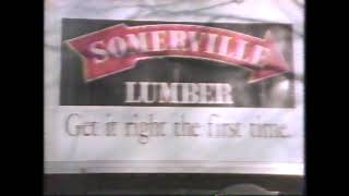 Somerville Lumber New England commercial May 1990 [upl. by Etnuad]