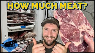 How Much Meat is a Half Beef Explained in 3 Minutes [upl. by Hterag422]