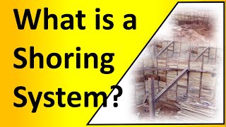 What is a Shoring system  Quick explanation  2022 [upl. by Wheelwright]