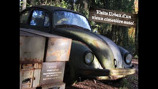 URBEX On trouve  de 100 véhicules abandonnés dans une ancienne casse [upl. by Kcireddor]