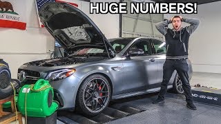 TUNED 2018 E63S AMG Horsepower Numbers REVEALED [upl. by Ahsieym]