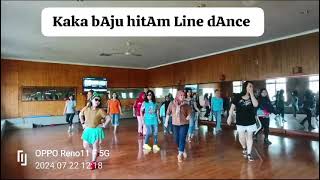 KAKA BAJU HITAM  Line Dance  Beginner  Mitha Primasari  RUSUH cLass [upl. by Naic]