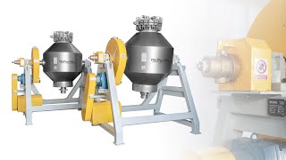 PerMix Double Cone Vacuum Mixer amp Dryer Designed For Nanotech [upl. by Rocca]