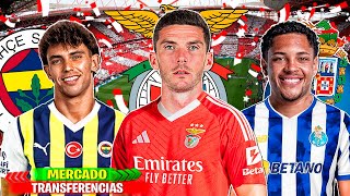 10 TRANSFERENCIAS CONFIRMADAS  RUMORES 2425 Gosens Benfica VRoque Porto JFélix Fenerbahçe [upl. by Gilli]