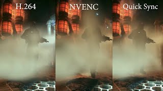 NVENC vs Quick Sync vs H264  Who wins [upl. by Alyakem804]