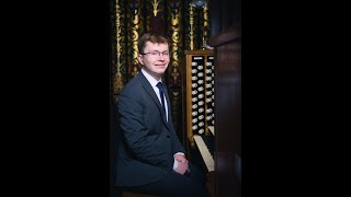 Alex Robson  Live Organ Recital from The Queens College Oxford 110pm 16 February 2022 [upl. by Ained]