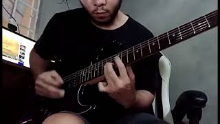 Razorback Giyang Guitar SoloOutro Solo Cover [upl. by Nanda]