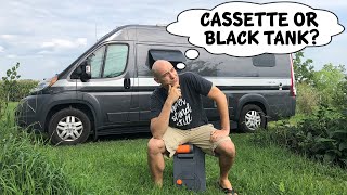 Which is Better Cassette Toilet or Black Tank for RV [upl. by Adiol]