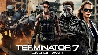 Terminator 7 End of War 2025 Movie  Arnold Schwarzenegger  Linda Hamilton  Review amp Facts [upl. by Blasius668]