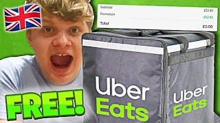 How To Get FREE Uber Eats UK 2022 [upl. by Vite658]