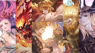 Primal  Optimus summon Transcendence new animation showcase  Granblue Fantasy [upl. by Ydnac]