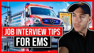 REAL EMS Job Interview Tips  EMT  AEMT  Paramedic [upl. by Lanuk198]