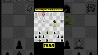 Donald Byrne vs Bobby Fischer 1956Bobby Fischer Brilliant End game chess [upl. by Hetty]