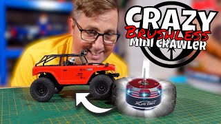 This BRUSHLESS Mini Crawler Will Blow Your Mind Furitek Komodo Outrunner [upl. by Cayla343]