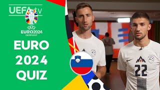 Slovenia EURO 2024 QUIZ ft GNEZDA ČERIN amp ŠPORAR [upl. by Nahbois]