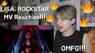 LISA리사 ROCKSTAR MV Reaction Kpop Fanboy Reacts [upl. by Marka684]