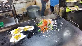 Egg 🥚 Dosa tava live MG road Pondicherry [upl. by Aihgn]