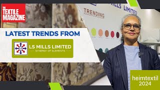 Bed Linen done Better LS Mills Unveils new products at Heimtextil 2024  The Textile Magazine [upl. by Amerak942]