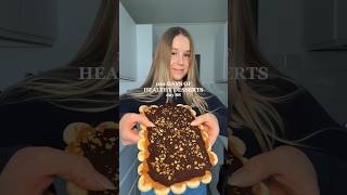 Healthy amp Easy Dessert Idea🤩 healthyrecipes healthydessert glutenfree [upl. by Theresa]