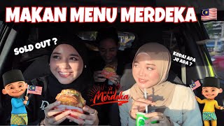 MAKAN MENU MERDEKA 🇲🇾✅ APE NI SOLD OUTTT ‼️ with syazaayusof and syhfit [upl. by Oedama]