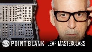 Daniel Miller Mute Records Modular Synth Masterclass at LEAF 2013 [upl. by Ardnahc969]