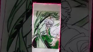 demon Slayers Sanemi animedrawing demonslayer subscribe like [upl. by Geoffrey]