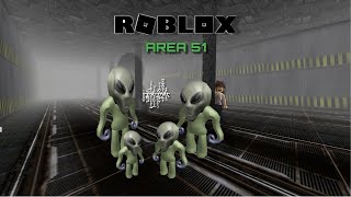 I raided AREA 51 in ROBLOX [upl. by Culliton]