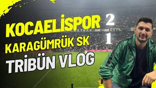 KOCAELİSPOR 21 FATİH KARAGÜMRÜK SK MAÇ ÖZETİ VE TRİBÜN VLOG [upl. by Schrader]