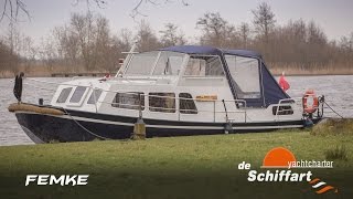 De Schiffart Yachtcharter  Doerak Femke  Doerak huren in Friesland [upl. by Ahiel73]