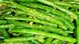 Garlic Green Beans Recipe [upl. by Elac]