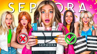 i BOUGHT UNLiMiTED SEPHORA for my TEEN SiSTERS ONLY very bad idea [upl. by Huxham]