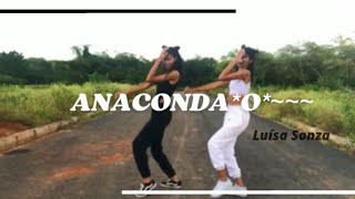 Anaconda  Luísa Sonza coreografia  Dance Video [upl. by Hegyera]