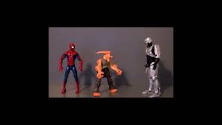 🎬 Robocop Stop Motion Short shorts [upl. by Trellas]