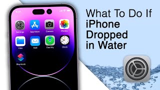 What To Do If I Dropped My iPhone In Water 4 Steps [upl. by Edithe]