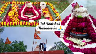 JAL ABHISHEK MAHADEV KA IN SAWAN🎉 MAHADEV SHRINGAAR FULL VLOG❤️ SUBSCRIBE OUR CHANNEL 👍 [upl. by Yllah345]