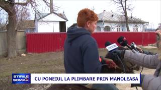 CU PONEIUL LA PLIMBARE PRIN MANOLEASA [upl. by Orestes]