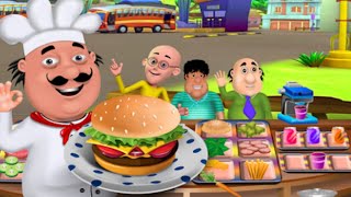 Motu Patlu Cartoon Cooking episode motu patlu [upl. by Westlund]