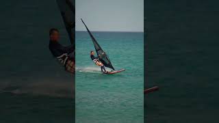 Windsurf action part 4  Fuerteventura  windsurf windsurfing windsurfshorts surf watersports [upl. by Dranoc410]