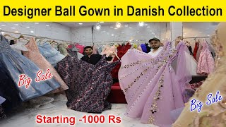 Designer Ball Gown in Danish Collection  Party Wear Dresses Shop In Chandni Chowk [upl. by Adamson642]