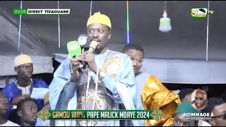 🔴 DIRECT  TIVAOUANE  GAMOU PAPE MALICK MBAYE THIAT  SAMEDI 14 SEPTEMBRE 2024 [upl. by Aeki]