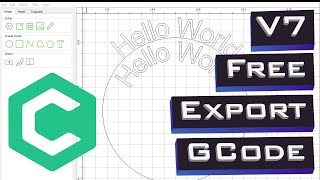 How to Export GCode from Carbide Create 7 Free Version [upl. by Bald114]