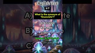 Synonym trivia Quiz  english antonyms quiz games synonyms vocabulary challengetrivia [upl. by Eniawed246]