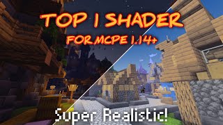 TOP 1 SHADERS MCPE SUPER REALISTIC  Cinematic Review Zebra Shaders V 18 [upl. by Metabel620]