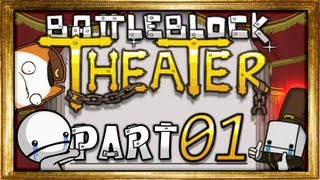 01  Episches Intro ಠಠ  BattleBlock Theater TogetherCoop [upl. by Novej]