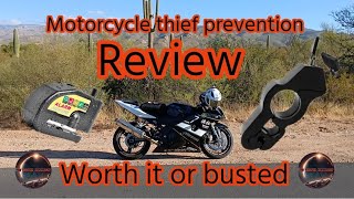 Motorcycle Lock Review [upl. by Brigham919]