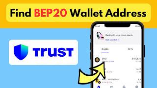 Find BNB Bep20 Wallet Address Trust Wallet  Get BNB BEP20 address  BNB Smart Chain wallet address [upl. by Mur]