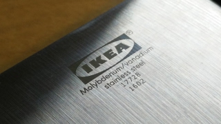 IKEA Vardagen knife Tormek T7 sharpening [upl. by Leseil]