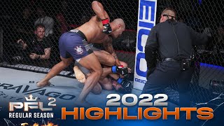 PFL 2 2022 Full Fight Highlights [upl. by Erde985]