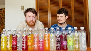 Trying And Reviewing All Sparkling Ice Flavors which ones our favorite [upl. by Latashia]