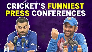 Top 10 Most Funny Press Conferences  Virat Kohli  Rohit Sharma  Team India World Cup  IND vs PAK [upl. by Yleen]